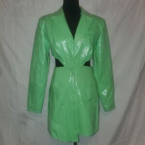 Forever 21 Vibrant Green Dress